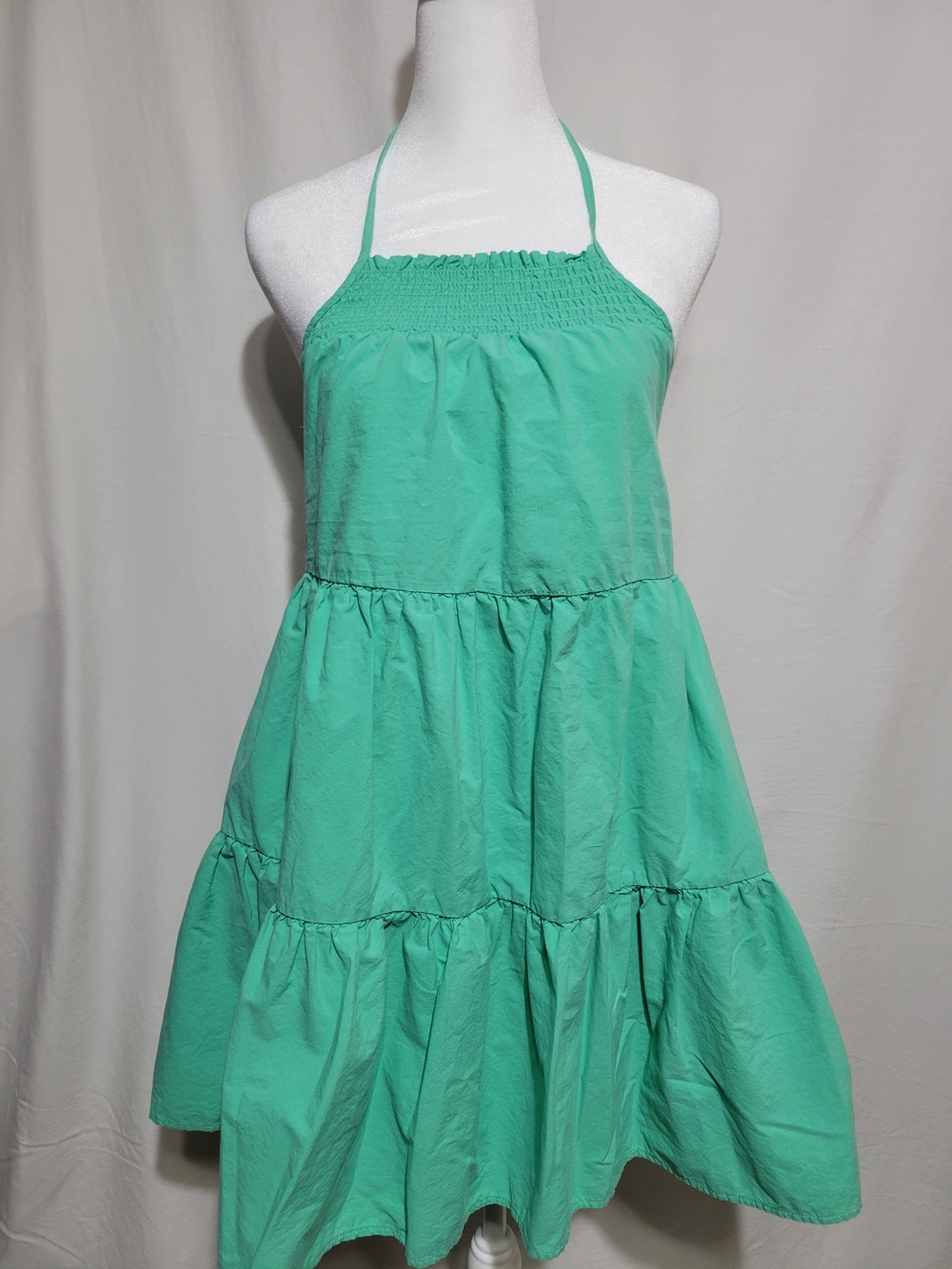 American Eagle Outfitters Mint Green Halter Dress